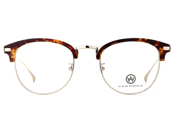 W1 Eyewear - Asian Fit Glasses M106col1tortoisegoldfront1-600x450 M106 Spinor