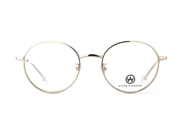 W1 Eyewear - Asian Fit Glasses M108col2goldfront1-new-min-600x450 M108 Cryptography