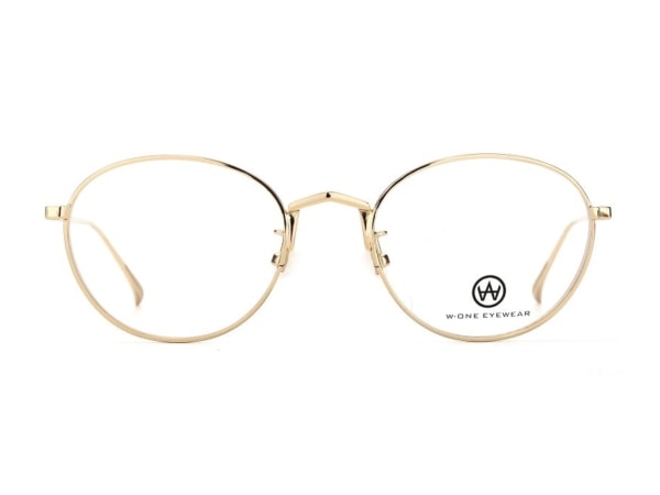 W1 Eyewear - Asian Fit Glasses M118col1goldfront1-new-min-600x450 M118 Superposition