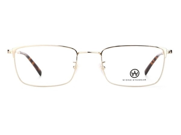 W1 Eyewear - Asian Fit Glasses M123col1goldfront1-600x450 M123 Intrinsic