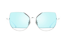 W1 Eyewear - Asian Fit Glasses M105col2brightsilverfronta Home — Lookbook: Best Selling